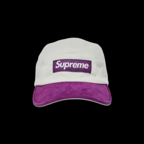 Supreme Suede Visor Camp Cap 'Natural'