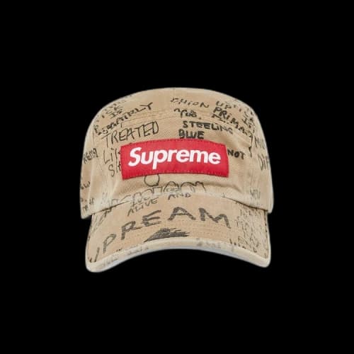 Supreme Gonz Poems Camp Cap 'Khaki'