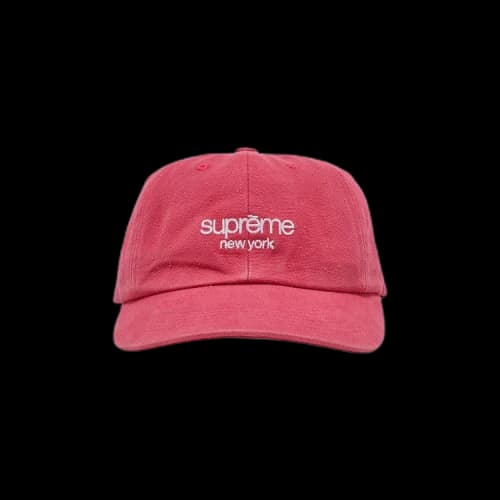 Supreme Classic Logo 6-Panel 'Pink'