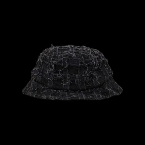 Supreme Frayed Patchwork Denim Crusher 'Washed Black'