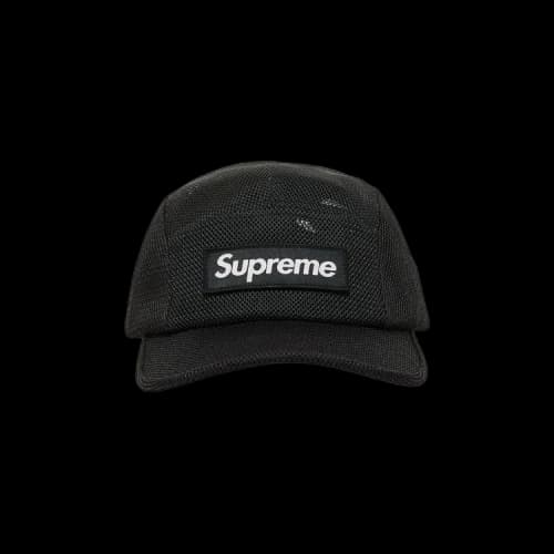 Supreme Mesh Cordura Camp Cap 'Black'