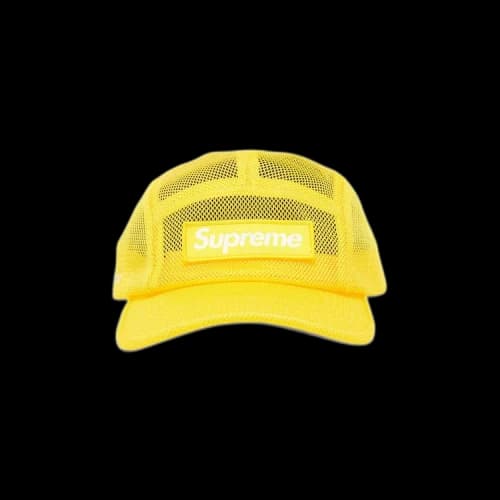 Supreme Mesh Cordura Camp Cap 'Yellow'