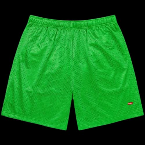 Supreme Small Box Baggy Mesh Short 'Green'