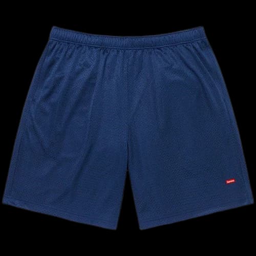 Supreme Small Box Baggy Mesh Short 'Navy'