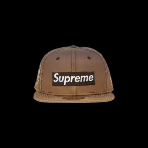 Supreme Gradient Box Logo New Era 'Brown'