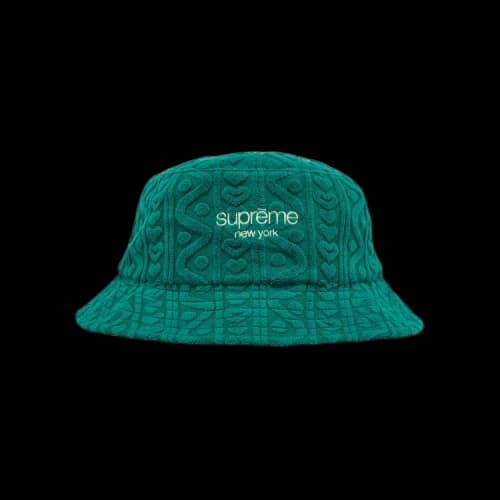Supreme Terry Pattern Crusher 'Green'