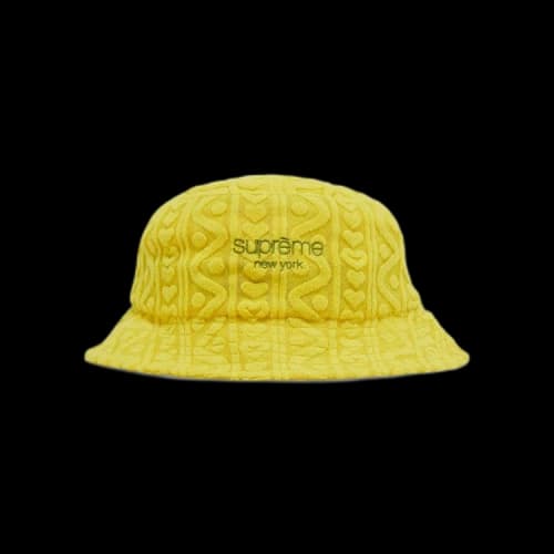 Supreme Terry Pattern Crusher 'Yellow'