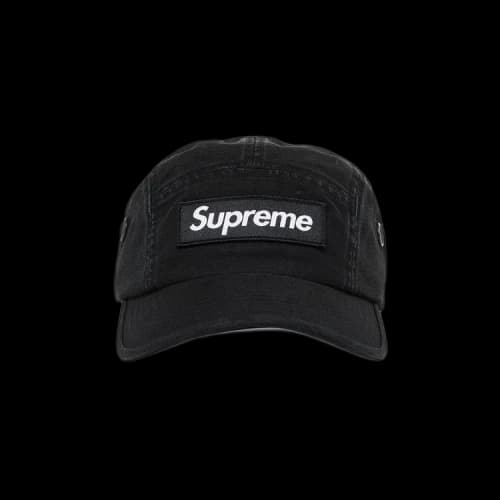 Supreme Military Camp Cap 'Black'