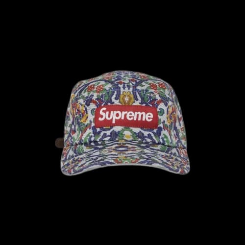 Supreme Washed Chino Twill Camp Cap 'Tapestry'