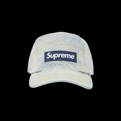 Supreme Denim Camp Cap 'Dirty Indigo'