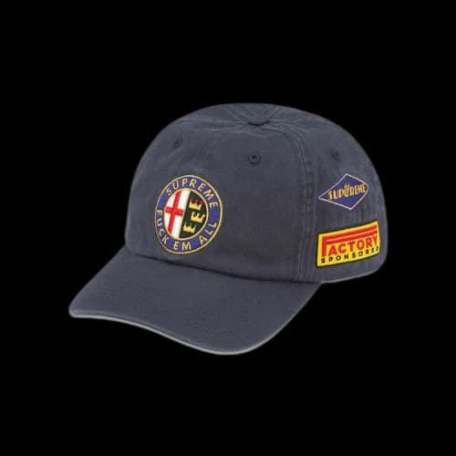 Supreme Racing 6-Panel 'Navy'