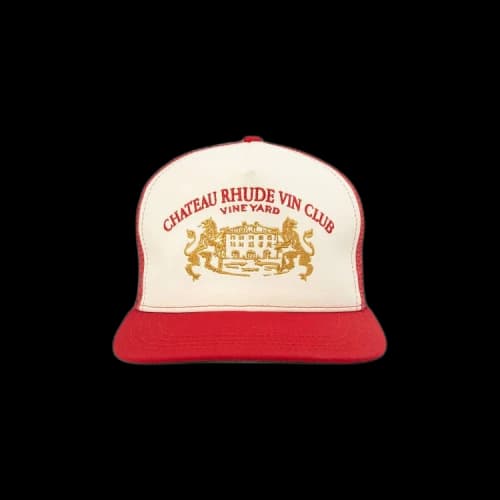 Rhude Cellier Hat 'Red/Cream'