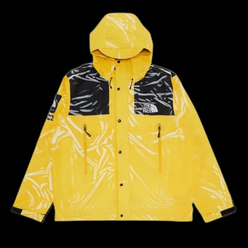 Supreme x The North Face Printed Taped Seam Shell Jacket 'Yellow'