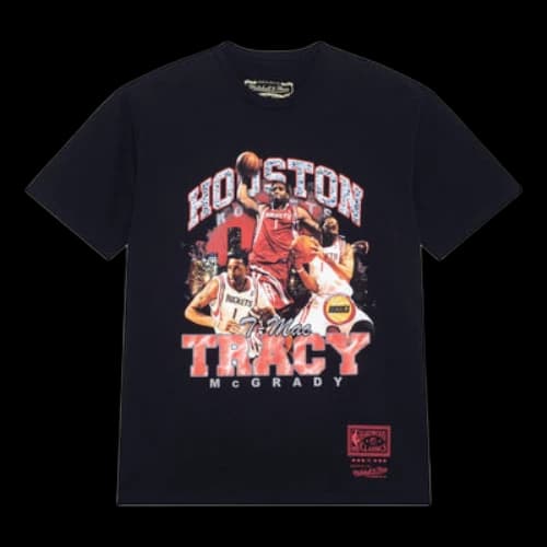 Mitchell & Ness x NBA Houston Rockets Bling Concert Player T-Shirt 'Tracy McGrady'