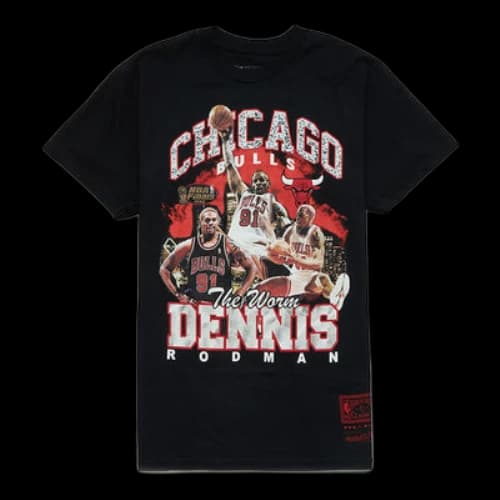Mitchell & Ness x NBA Chicago Bulls T-Shirt 'Dennis Rodman'