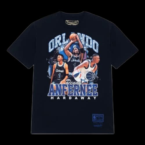 Mitchell & Ness x NBA Orlando Magic Bling Concert Player T-Shirt ' Penny Hardaway'