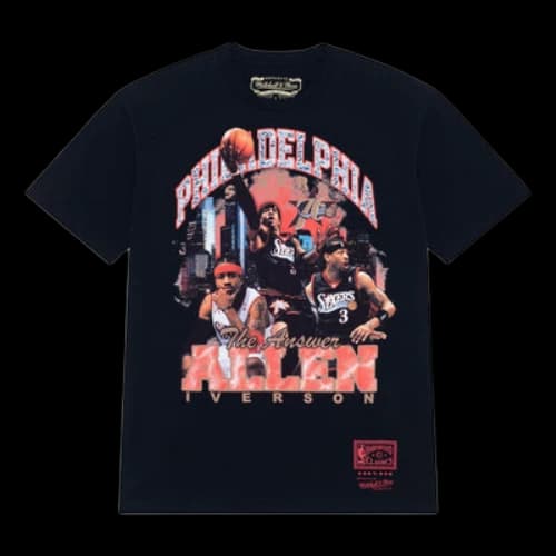 Mitchell & Ness x NBA Philadelphia 76ers Bling T-shirt 'Allen Iverson'