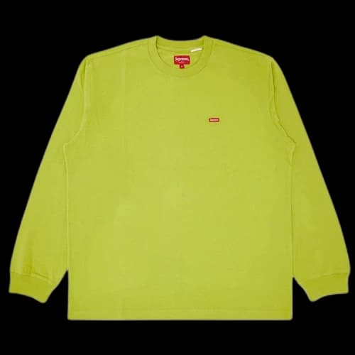 Supreme Small Box Long-Sleeve Tee 'Green'