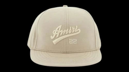 AMIRI 22 Fitted Hat Beige