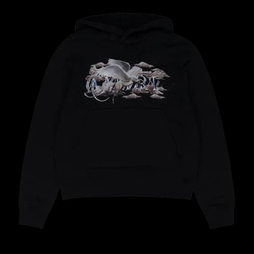 Amiri Pegasus Script Hoodie 'Black'