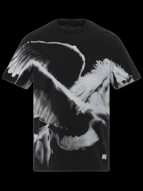AMIRI Oversized Pegasus Tee Black