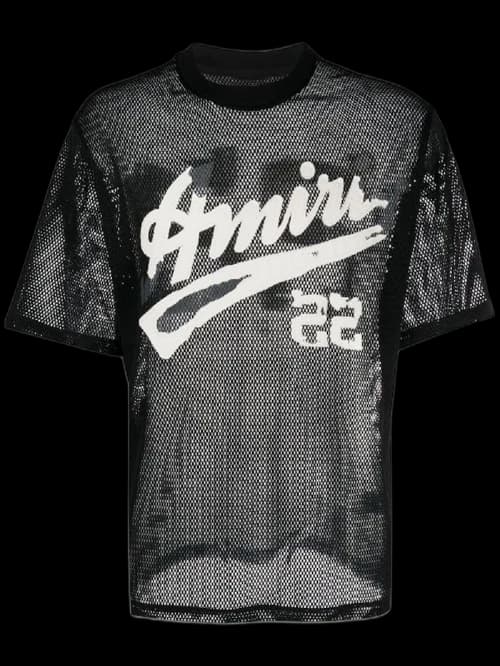 AMIRI 22 Mesh Tee Black