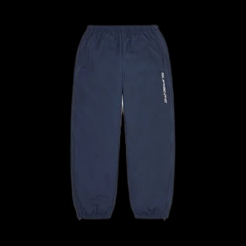 Supreme Full Zip Baggy Warm Up Pant 'Navy'