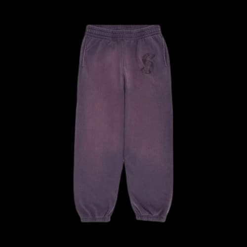 Supreme Overdyed S Logo Sweatpant 'Purple'