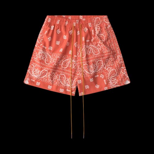 Rhude Bandana Shorts 'Orange'