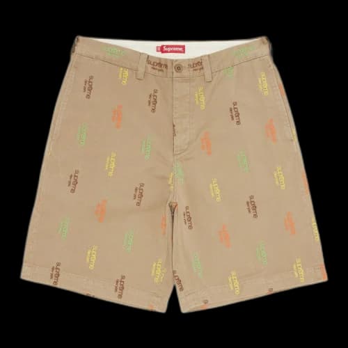 Supreme Classic Logo Chino Short 'Tan'