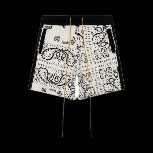 Rhude Banco Knit Short 'Black'