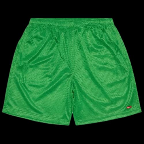 Supreme Small Box Baggy Mesh Short 'Green'
