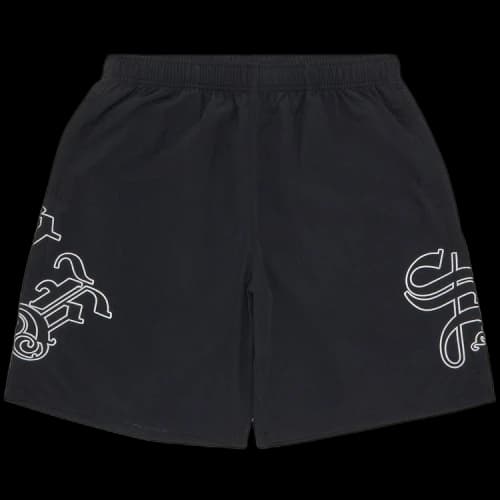 Supreme Old English Nylon Short 'Black'