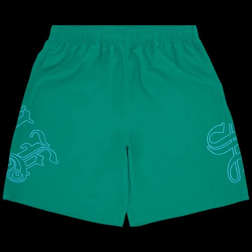 Supreme Old English Nylon Short 'Green'