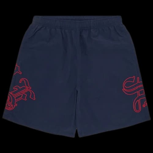 Supreme Old English Nylon Short 'Navy'