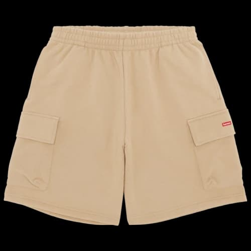 Supreme Small Box Baggy Cargo Sweatshort 'Tan'