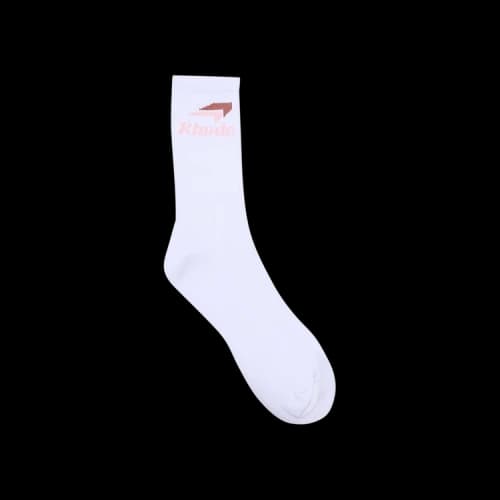 Rhude Speadmark Sock 'White/Pink'