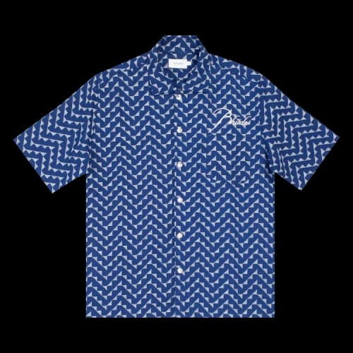 Rhude Beachfront Button Down 'Navy'