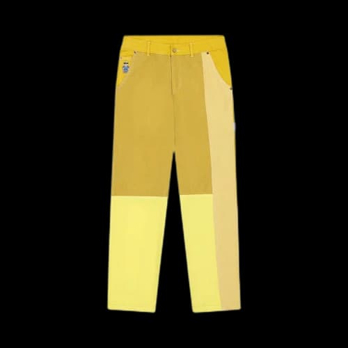 KidSuper Colorblock Pant 'Yellow'