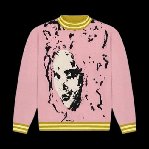 KidSuper Faces Sweater 'Pink'