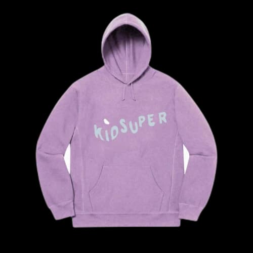 KidSuper Logo Hoodie 'Purple'