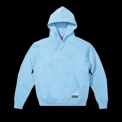 Supreme x The North Face Convertible Hooded Sweatshirt 'Blue'