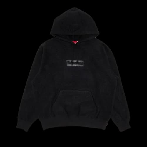 Supreme Inside Out Box Logo Hooded Sweatshirt 'Black'