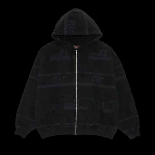 Supreme x UNDERCOVER Zip Up Hooded Sweatshirt 'Black'