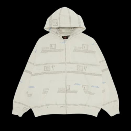 Supreme x UNDERCOVER Zip Up Hooded Sweatshirt 'Stone'