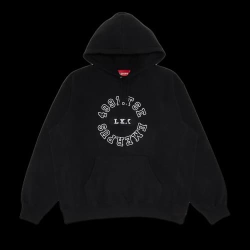 Supreme Reverse Hooded Sweatshirt 'Black'
