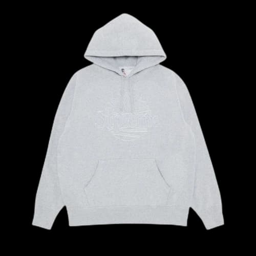 Supreme x Timberland Hooded Sweatshirt 'Heather Grey'