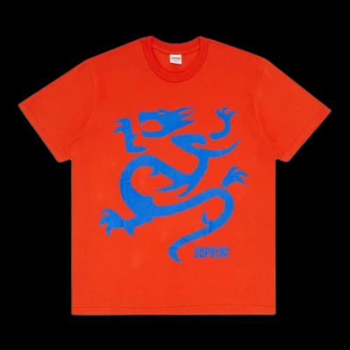 Supreme Mobb Deep Dragon Tee 'Tomato'