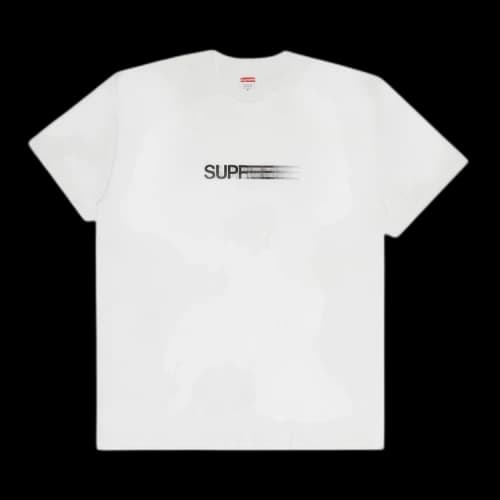 Supreme Motion Logo Tee 'White'