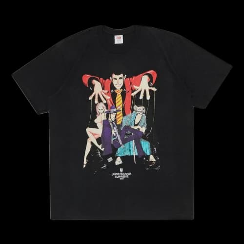Supreme x UNDERCOVER Lupin Tee 'Black'